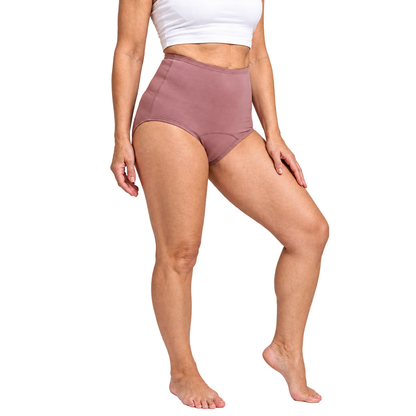 LUMIVE™ 4-Lagiger, Auslaufsicherer Slip mit hohem Bund