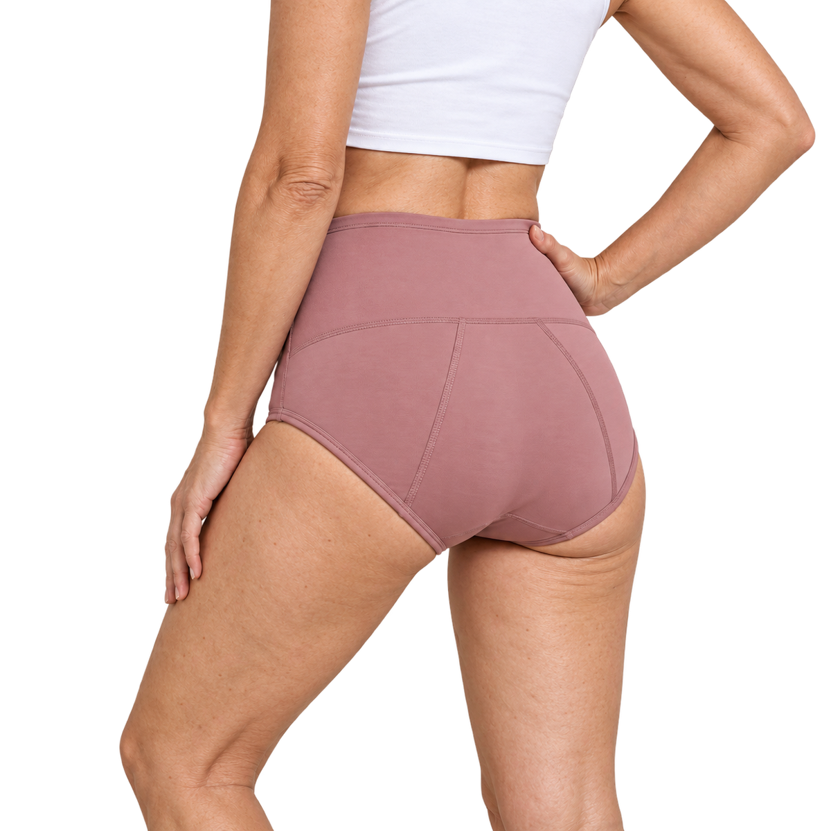 LUMIVE™ 4-Lagiger, Auslaufsicherer Slip mit hohem Bund