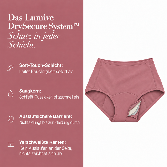 Das integrierte LUMIVE DrySecure-Schutzsystem