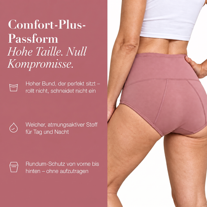LUMIVE™ 4-Lagiger, Auslaufsicherer Slip mit hohem Bund