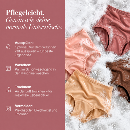 LUMIVE™ 4-Lagiger, Auslaufsicherer Slip mit hohem Bund