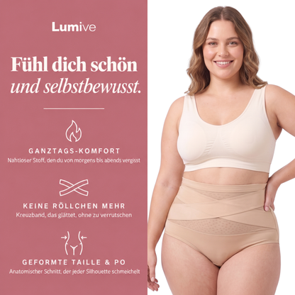 LUMIVE™ Premium-Shaping-Slip für den Unterbauch